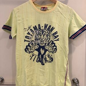 Ringspun Neon Green T-Shirt
